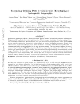 Expanding Training Data for Endoscopic Phenotyping of Eosinophilic Esophagitis
