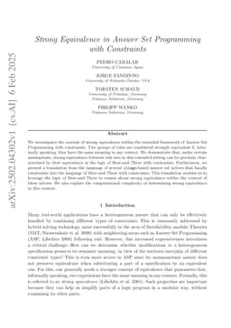 Strong Equivalence in Answer Set Programming with Constraints