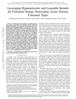 Leveraging Hypernetworks and Learnable Kernels for Consumer Energy Forecasting Across Diverse Consumer Types