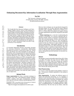 Enhancing Document Key Information Localization Through Data Augmentation