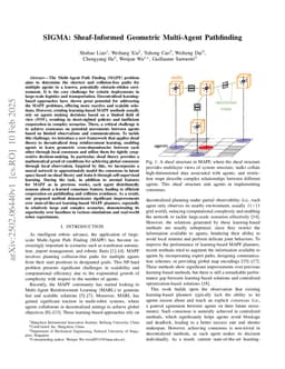 SIGMA: Sheaf-Informed Geometric Multi-Agent Pathfinding