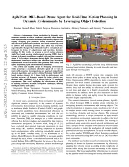 AgilePilot: DRL-Based Drone Agent for Real-Time Motion Planning in Dynamic Environments by Leveraging Object Detection