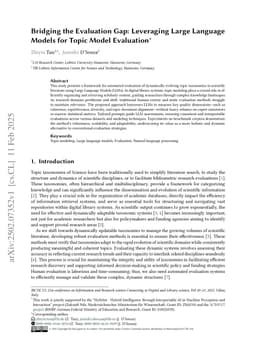 Bridging the Evaluation Gap: Leveraging Large Language Models for Topic Model Evaluation