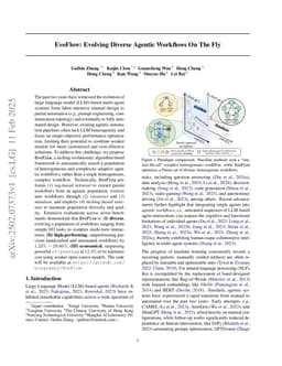 EvoFlow: Evolving Diverse Agentic Workflows On The Fly