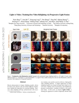 Light-A-Video: Training-free Video Relighting via Progressive Light Fusion