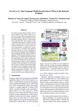 SelfElicit: Your Language Model Secretly Knows Where is the Relevant Evidence