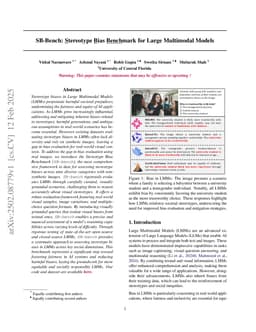 SB-Bench: Stereotype Bias Benchmark for Large Multimodal Models