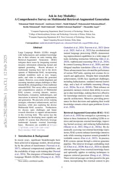 Ask in Any Modality: A Comprehensive Survey on Multimodal Retrieval-Augmented Generation