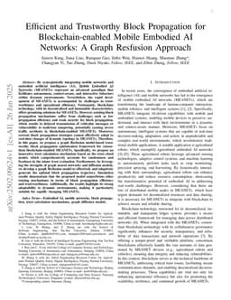 Efficient and Trustworthy Block Propagation for Blockchain-enabled Mobile Embodied AI Networks: A Graph Resfusion Approach