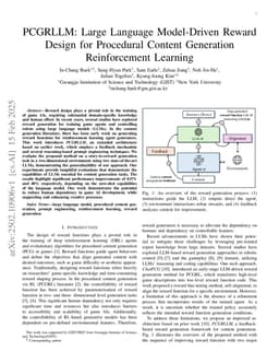 PCGRLLM: Large Language Model-Driven Reward Design for Procedural Content Generation Reinforcement Learning