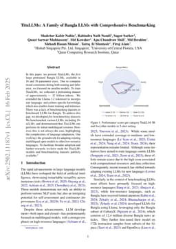 TituLLMs: A Family of Bangla LLMs with Comprehensive Benchmarking