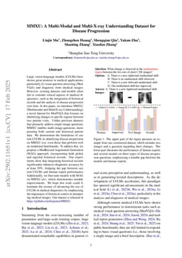 MMXU: A Multi-Modal and Multi-X-ray Understanding Dataset for Disease Progression