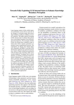 Towards Fully Exploiting LLM Internal States to Enhance Knowledge Boundary Perception