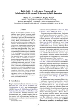 Table-Critic: A Multi-Agent Framework for Collaborative Criticism and Refinement in Table Reasoning