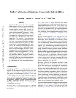 FedEAT: A Robustness Optimization Framework for Federated LLMs