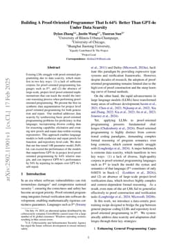 Building A Proof-Oriented Programmer That Is 64% Better Than GPT-4o Under Data Scarcity