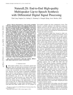 NaturalL2S: End-to-End High-quality Multispeaker Lip-to-Speech Synthesis with Differential Digital Signal Processing