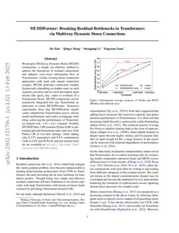 MUDDFormer: Breaking Residual Bottlenecks in Transformers via Multiway Dynamic Dense Connections