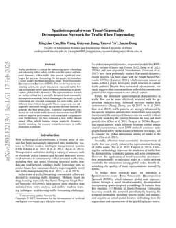 Spatiotemporal-aware Trend-Seasonality Decomposition Network for Traffic Flow Forecasting