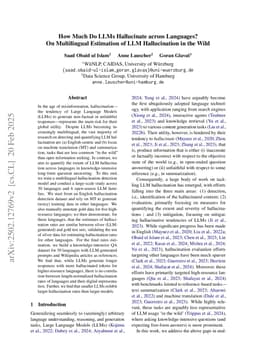 How Much Do LLMs Hallucinate across Languages? On Multilingual Estimation of LLM Hallucination in the Wild