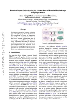 Pitfalls of Scale: Investigating the Inverse Task of Redefinition in Large Language Models