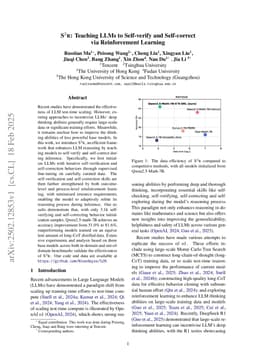 S$^2$R: Teaching LLMs to Self-verify and Self-correct via Reinforcement Learning