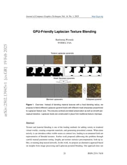 GPU-Friendly Laplacian Texture Blending