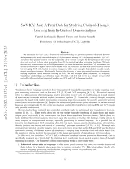 CoT-ICL Lab: A Petri Dish for Studying Chain-of-Thought Learning from In-Context Demonstrations
