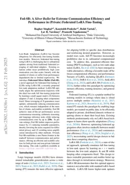 Fed-SB: A Silver Bullet for Extreme Communication Efficiency and Performance in (Private) Federated LoRA Fine-Tuning