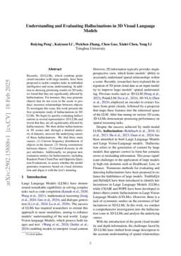 Understanding and Evaluating Hallucinations in 3D Visual Language Models