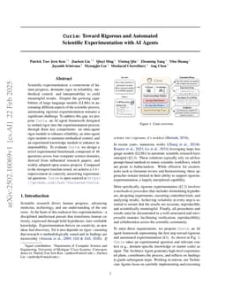 Curie: Toward Rigorous and Automated Scientific Experimentation with AI Agents