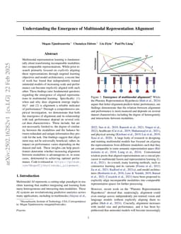 Understanding the Emergence of Multimodal Representation Alignment
