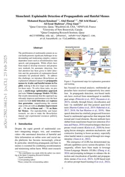 MemeIntel: Explainable Detection of Propagandistic and Hateful Memes