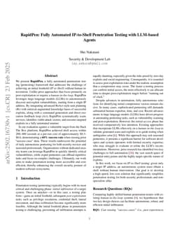 RapidPen: Fully Automated IP-to-Shell Penetration Testing with LLM-based Agents