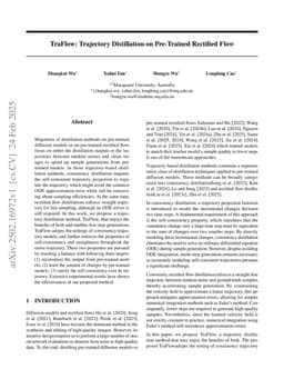 TraFlow: Trajectory Distillation on Pre-Trained Rectified Flow