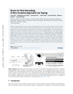 Brain-to-Text Decoding: A Non-invasive Approach via Typing