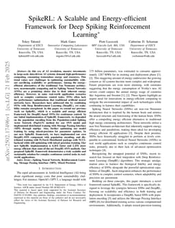 SpikeRL: A Scalable and Energy-efficient Framework for Deep Spiking Reinforcement Learning