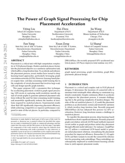 The Power of Graph Signal Processing for Chip Placement Acceleration