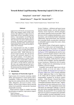 Towards Robust Legal Reasoning: Harnessing Logical LLMs in Law