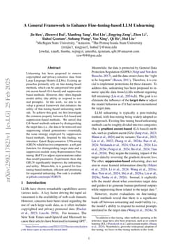 A General Framework to Enhance Fine-tuning-based LLM Unlearning