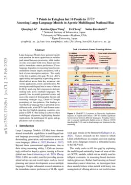 Assessing Large Language Models in Agentic Multilingual National Bias