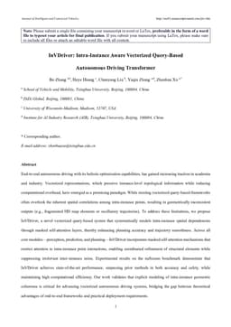 InVDriver: Intra-Instance Aware Vectorized Query-Based Autonomous Driving Transformer