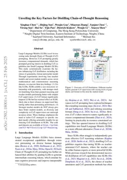 Unveiling the Key Factors for Distilling Chain-of-Thought Reasoning