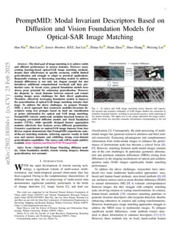 PromptMID: Modal Invariant Descriptors Based on Diffusion and Vision Foundation Models for Optical-SAR Image Matching