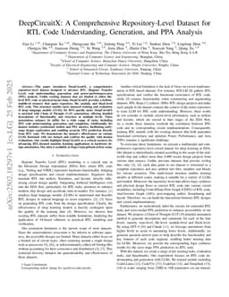 DeepCircuitX: A Comprehensive Repository-Level Dataset for RTL Code Understanding, Generation, and PPA Analysis