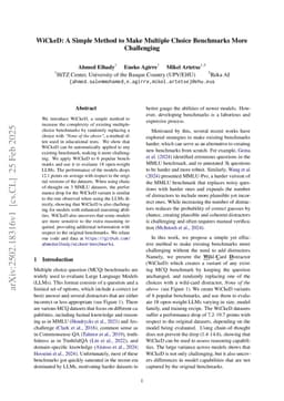 WiCkeD: A Simple Method to Make Multiple Choice Benchmarks More Challenging