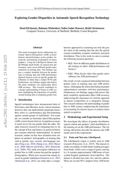 Exploring Gender Disparities in Automatic Speech Recognition Technology