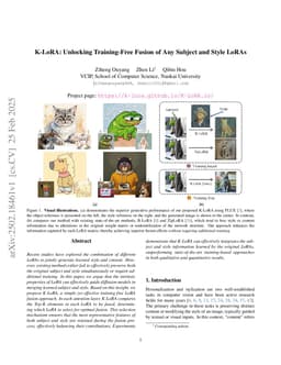 K-LoRA: Unlocking Training-Free Fusion of Any Subject and Style LoRAs