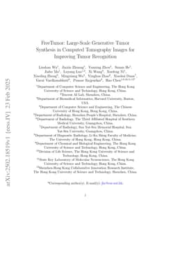 FreeTumor: Large-Scale Generative Tumor Synthesis in Computed Tomography Images for Improving Tumor Recognition