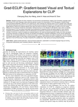 Grad-ECLIP: Gradient-based Visual and Textual Explanations for CLIP